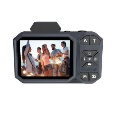 Porodo Advanced Digital Camera Video Stabilization & 18X Zoom - Black